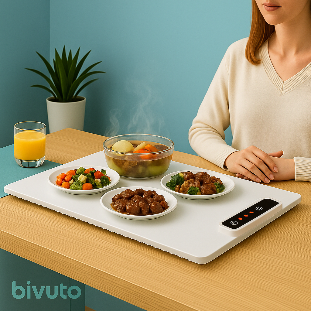 Smart Electric Food Warming Tray with Adjustable Temperature